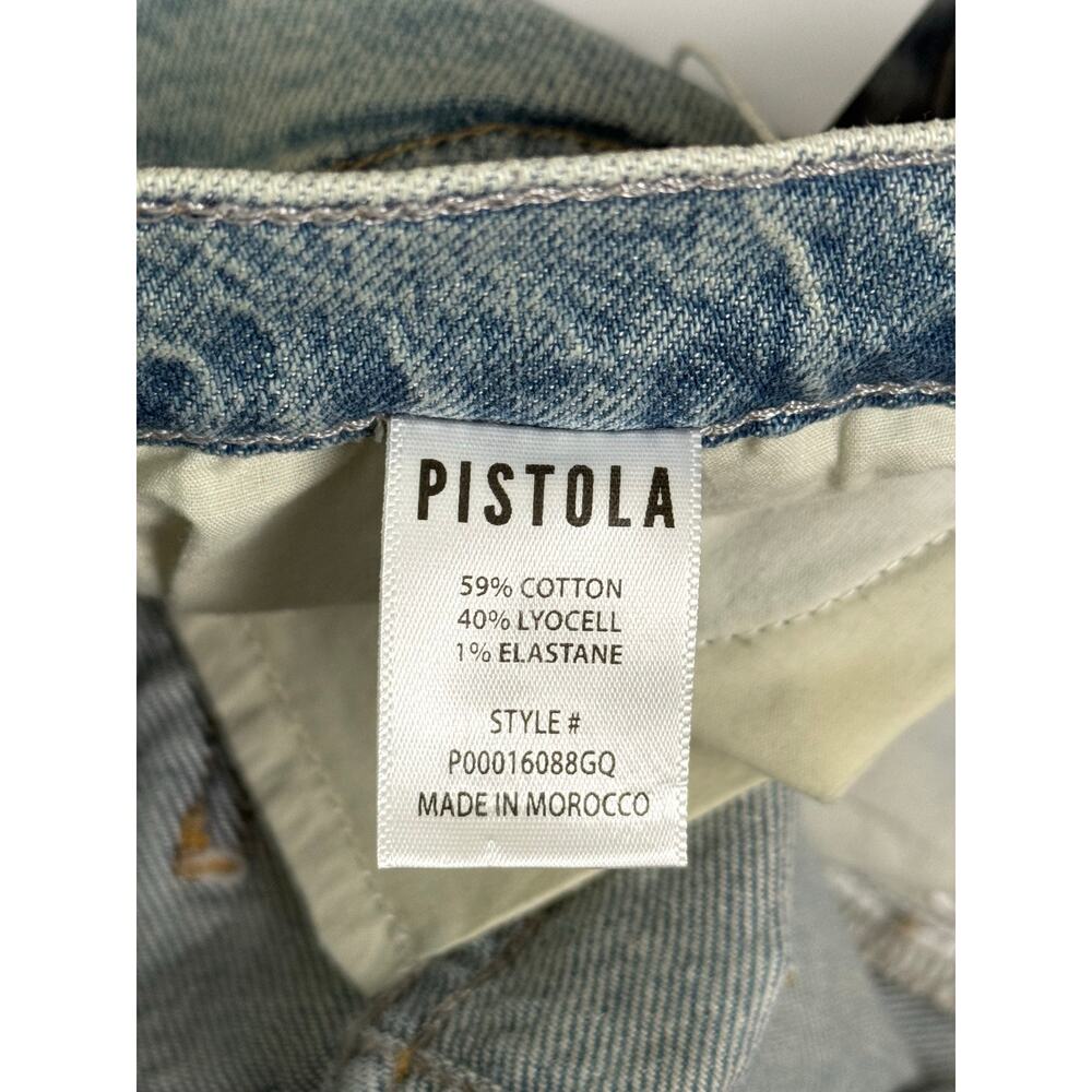 NWT Pistola Lennon High Rise Crop Ankle Boot Jean Denim Desire Faded Women's 26 - Picture 6 of 7